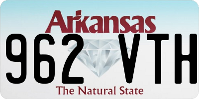 AR license plate 962VTH