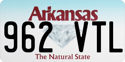 AR license plate 962VTL