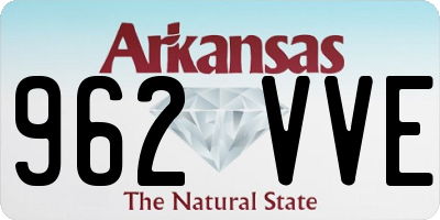 AR license plate 962VVE