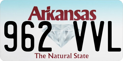 AR license plate 962VVL