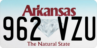 AR license plate 962VZU