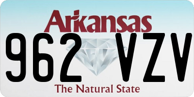 AR license plate 962VZV