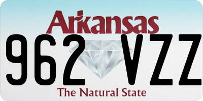 AR license plate 962VZZ