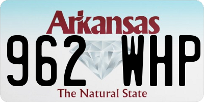 AR license plate 962WHP