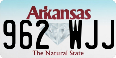 AR license plate 962WJJ