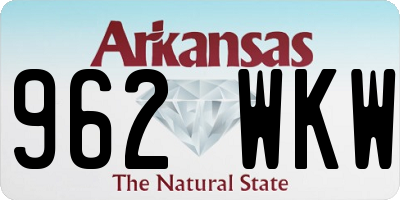 AR license plate 962WKW