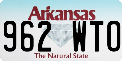 AR license plate 962WTO
