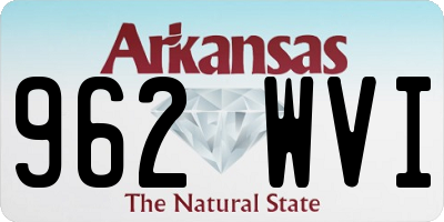 AR license plate 962WVI
