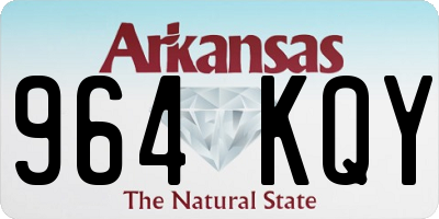 AR license plate 964KQY