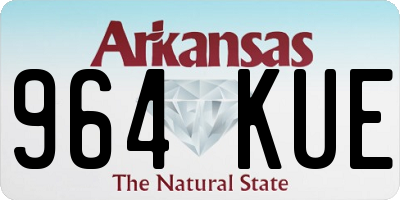 AR license plate 964KUE