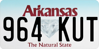 AR license plate 964KUT