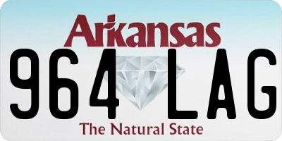 AR license plate 964LAG