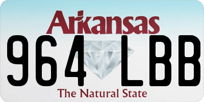 AR license plate 964LBB