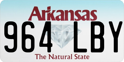 AR license plate 964LBY