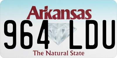 AR license plate 964LDU
