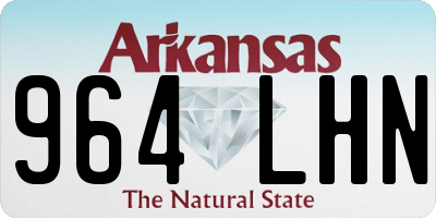 AR license plate 964LHN
