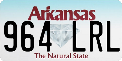 AR license plate 964LRL