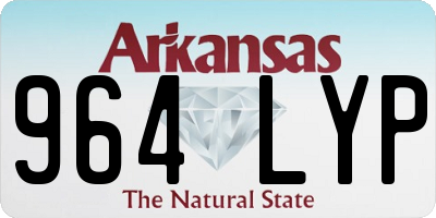 AR license plate 964LYP
