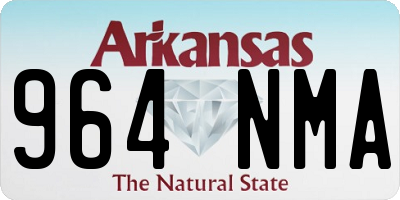 AR license plate 964NMA