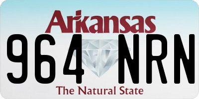 AR license plate 964NRN