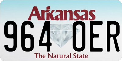 AR license plate 964OER