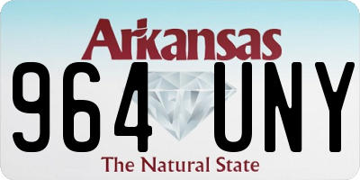 AR license plate 964UNY