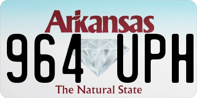 AR license plate 964UPH