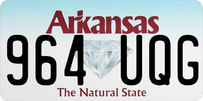 AR license plate 964UQG