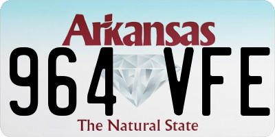 AR license plate 964VFE