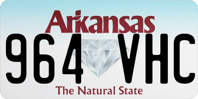 AR license plate 964VHC