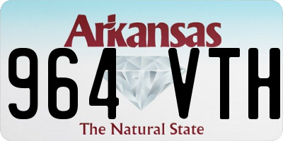 AR license plate 964VTH