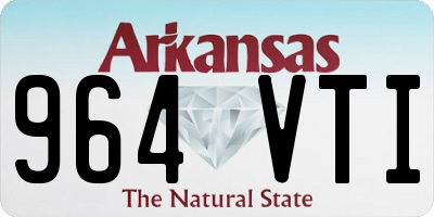 AR license plate 964VTI