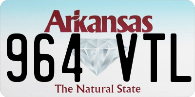 AR license plate 964VTL