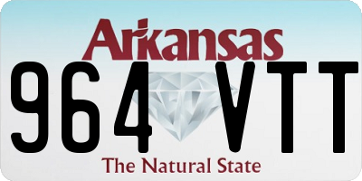 AR license plate 964VTT