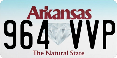 AR license plate 964VVP