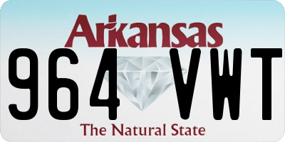 AR license plate 964VWT