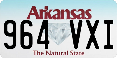 AR license plate 964VXI