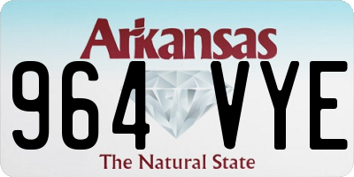 AR license plate 964VYE
