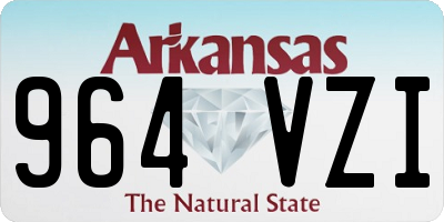 AR license plate 964VZI
