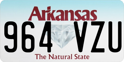 AR license plate 964VZU