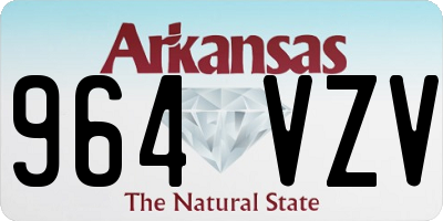 AR license plate 964VZV