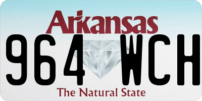 AR license plate 964WCH