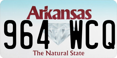 AR license plate 964WCQ