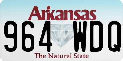 AR license plate 964WDQ