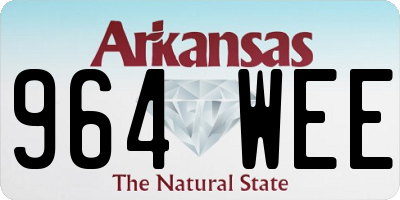 AR license plate 964WEE