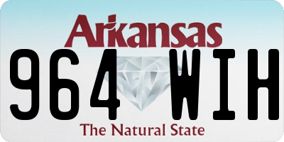 AR license plate 964WIH