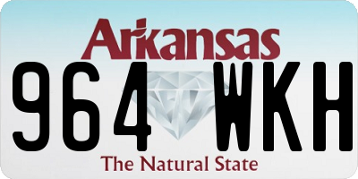 AR license plate 964WKH
