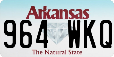 AR license plate 964WKQ