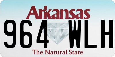 AR license plate 964WLH