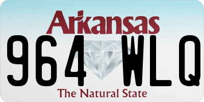AR license plate 964WLQ